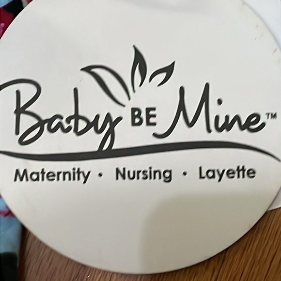 Maternity Robe NWT 2 Pockets Sewn Belt 95% Cotton 5% Spandex Size Large/XL - Picture 10 of 15